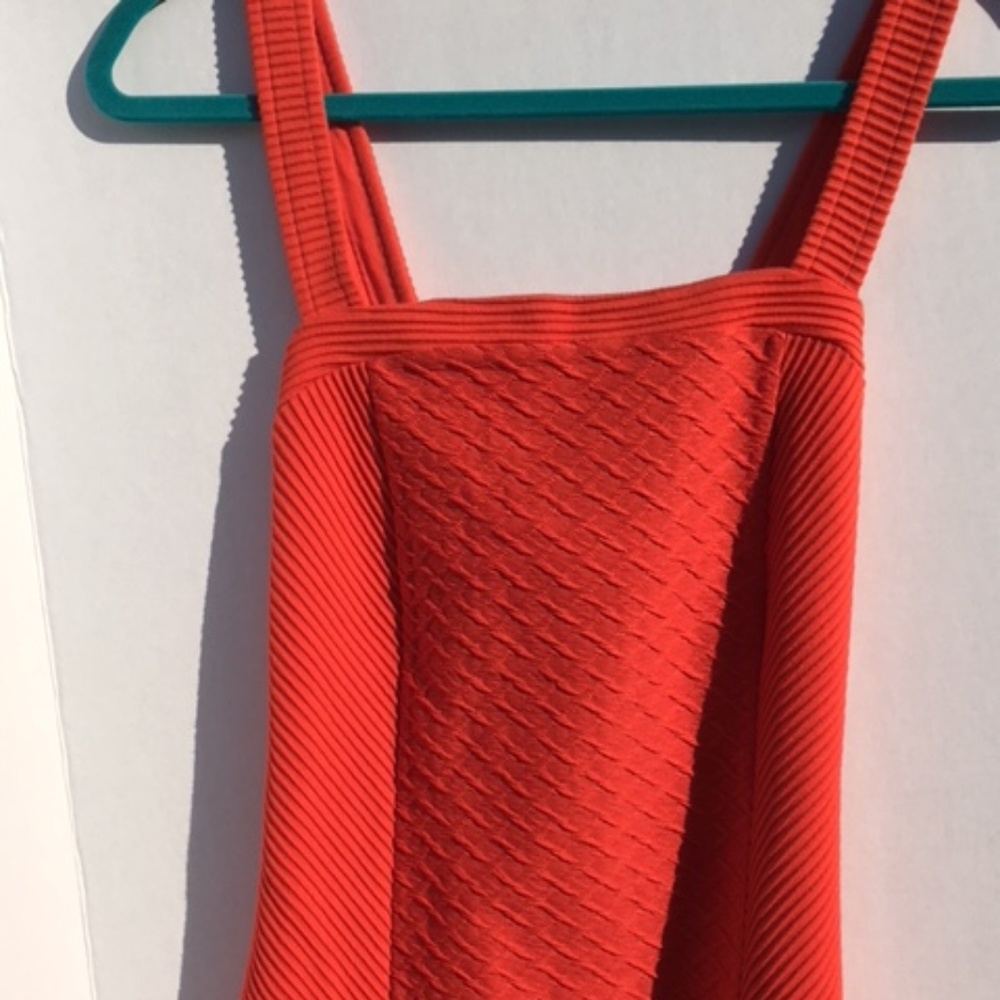 Anthro Deletta Cross Shoulder Tank Top/Shirt Med